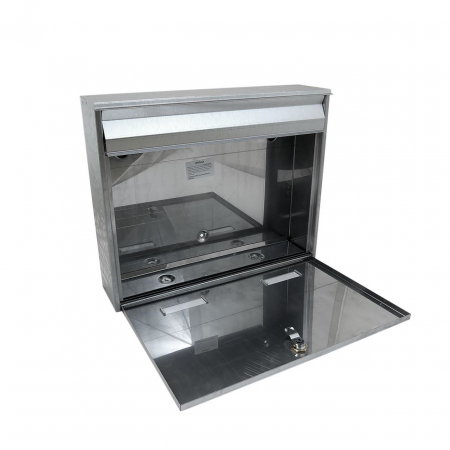 CUTIE POSTALA, INOX, ARGINTIU, FORMAT C4, 36X9X29 CM, DAMECH [1]