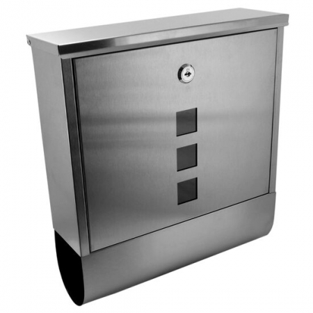 Cutii postale - CUTIE POSTALA, LOC ZIAR, INOX, 31X10X34 CM
