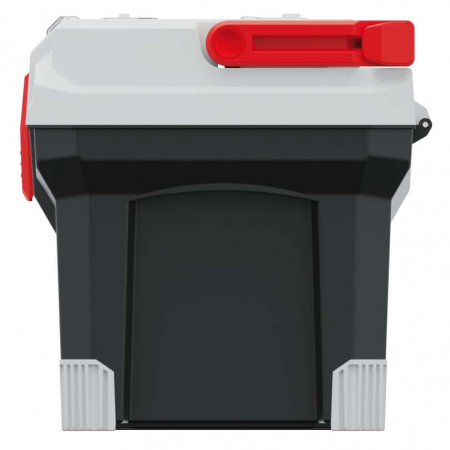 CUTIE SCULE CU ORGANIZER, 75X30X30 CM, MANER ALUMINIU, TITAN PLUS, KISTENBERG [2]