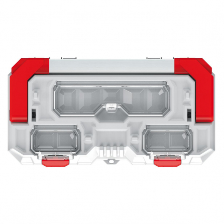 CUTIE SCULE CU ORGANIZER, PROSPERPLAST, TITAN PLUS, MANER ALUMINIU, 49.6X25.8X24 CM [2]