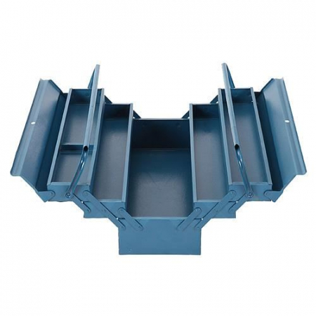 Organizatoare si cutii scule - CUTIE SCULE METALICA, 5 COMPATIMENTE, 43X20X21 CM, STREND PRO