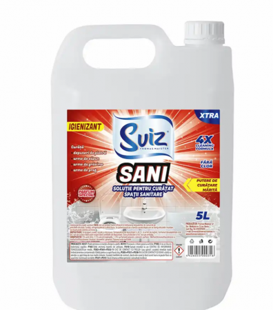 Curatenie si igiena - Detergent pentru spatii sanitare Sani 5 l