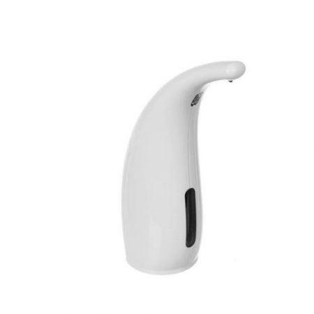 Dispensere - DOZATOR AUTOMAT PENTRU SAPUN LICHID, CU SENZOR, ABS+PC, ALB, 4XAAA, 300 ML, 7/14X22 CM, ISOTRADE