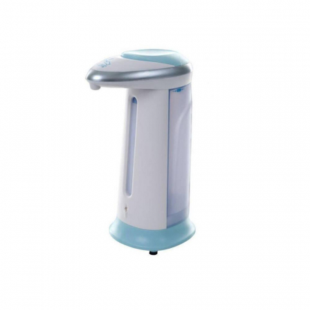 DOZATOR AUTOMAT PENTRU SAPUN LICHID, VERK GROUP, CU SENZOR, PLASTIC, ALB, 4XAAA, 300 ML, 13X20 CM [3]