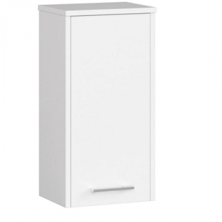 Dulap baie - DULAP BAIE, SUSPENDAT, PLACA LAMINATA, 2 RAFTURI, 1 USA, ALB, 30X22.5X60 CM