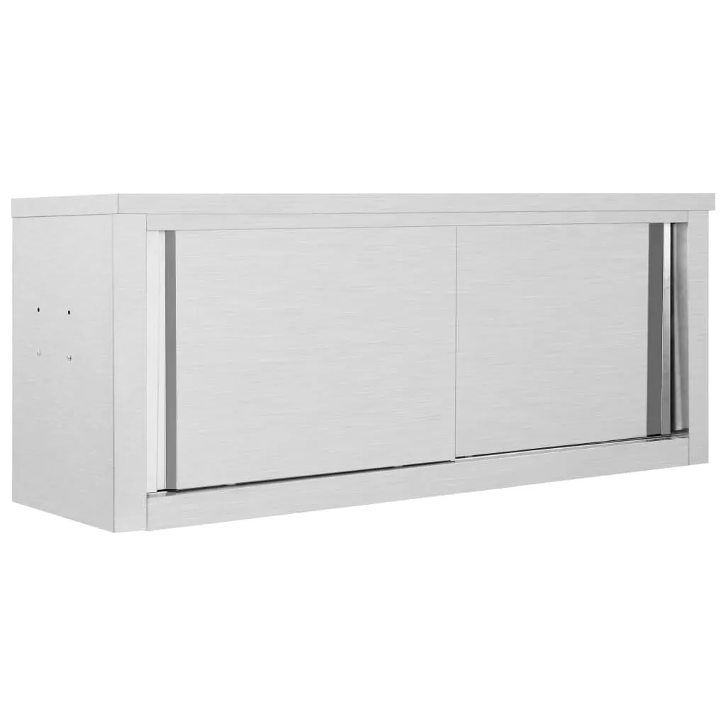 Dulapuri suspendate - DULAP BUCATARIE CU USI GLISANTE, GRI, 120 X 40 X 50 CM