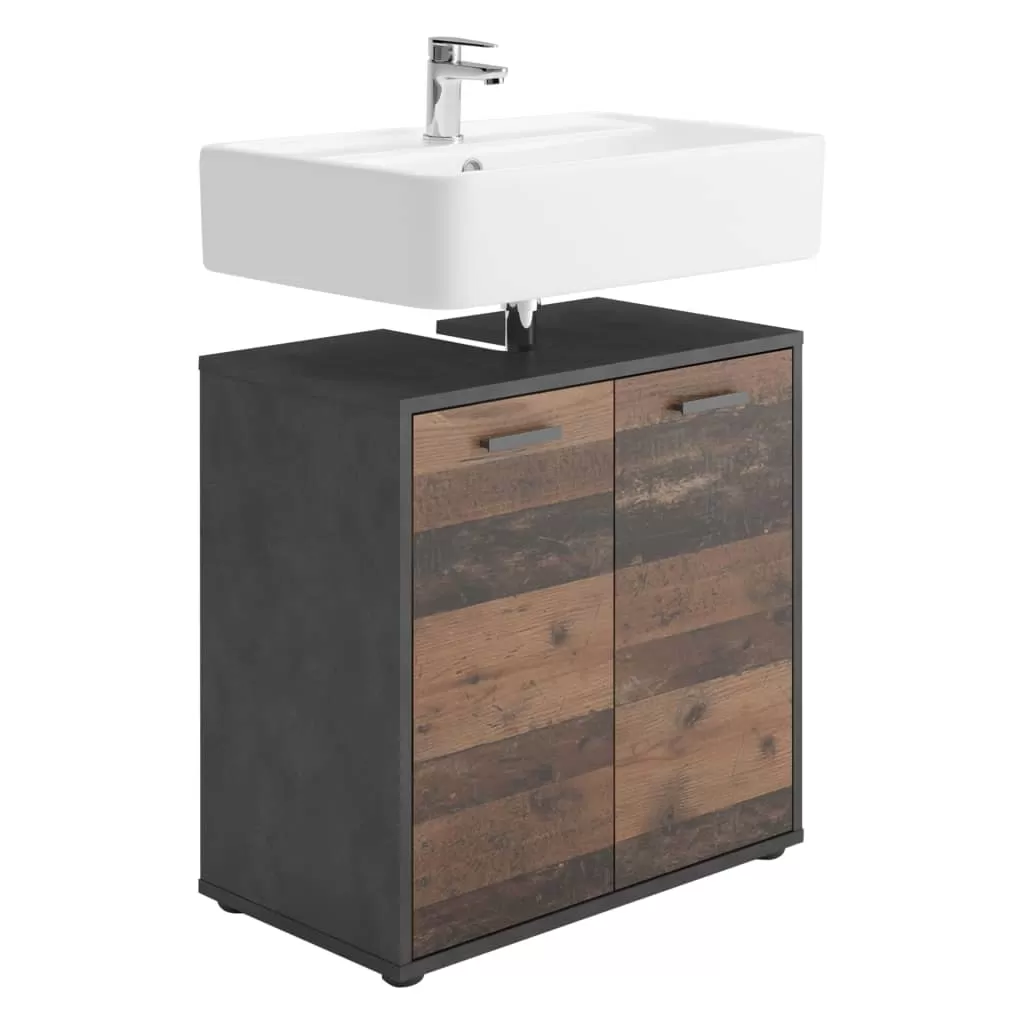 Masca chiuveta baie - DULAP CHIUVETA DE BAIE CU 2 USI, MULTICOLOR