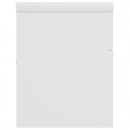 DULAP CU CHIUVETA INCORPORATA, ALB, 100 X 38.5 X 46 CM [8]