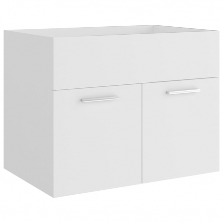 DULAP CU CHIUVETA INCORPORATA, ALB, 60 X 38.5 X 46 CM [5]