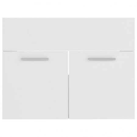 DULAP CU CHIUVETA INCORPORATA, ALB, 60 X 38.5 X 46 CM [7]
