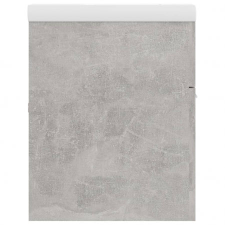 DULAP CU CHIUVETA INCORPORATA, GRI BETON, 100 X 38.5 X 46 CM [8]