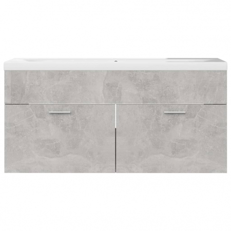 DULAP CU CHIUVETA INCORPORATA, GRI BETON, 100 X 38.5 X 46 CM [7]