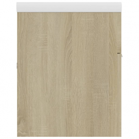DULAP CU CHIUVETA INCORPORATA, STEJAR SONOMA, 100 X 38.5 X 46 CM [8]