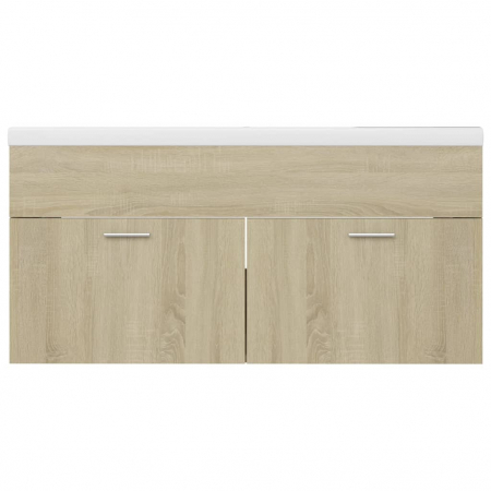 DULAP CU CHIUVETA INCORPORATA, STEJAR SONOMA, 100 X 38.5 X 46 CM [7]