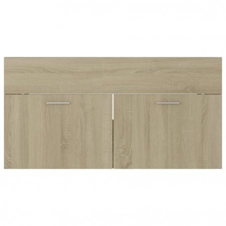 DULAP CU CHIUVETA INCORPORATA, STEJAR SONOMA, 90 X 38.5 X 46 CM [7]