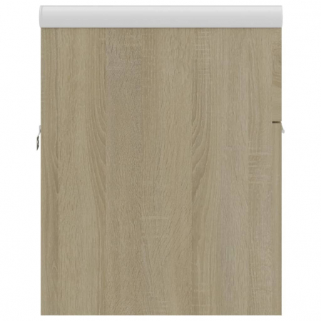 DULAP CU CHIUVETA INCORPORATA, STEJAR SONOMA, 90 X 38.5 X 46 CM [8]