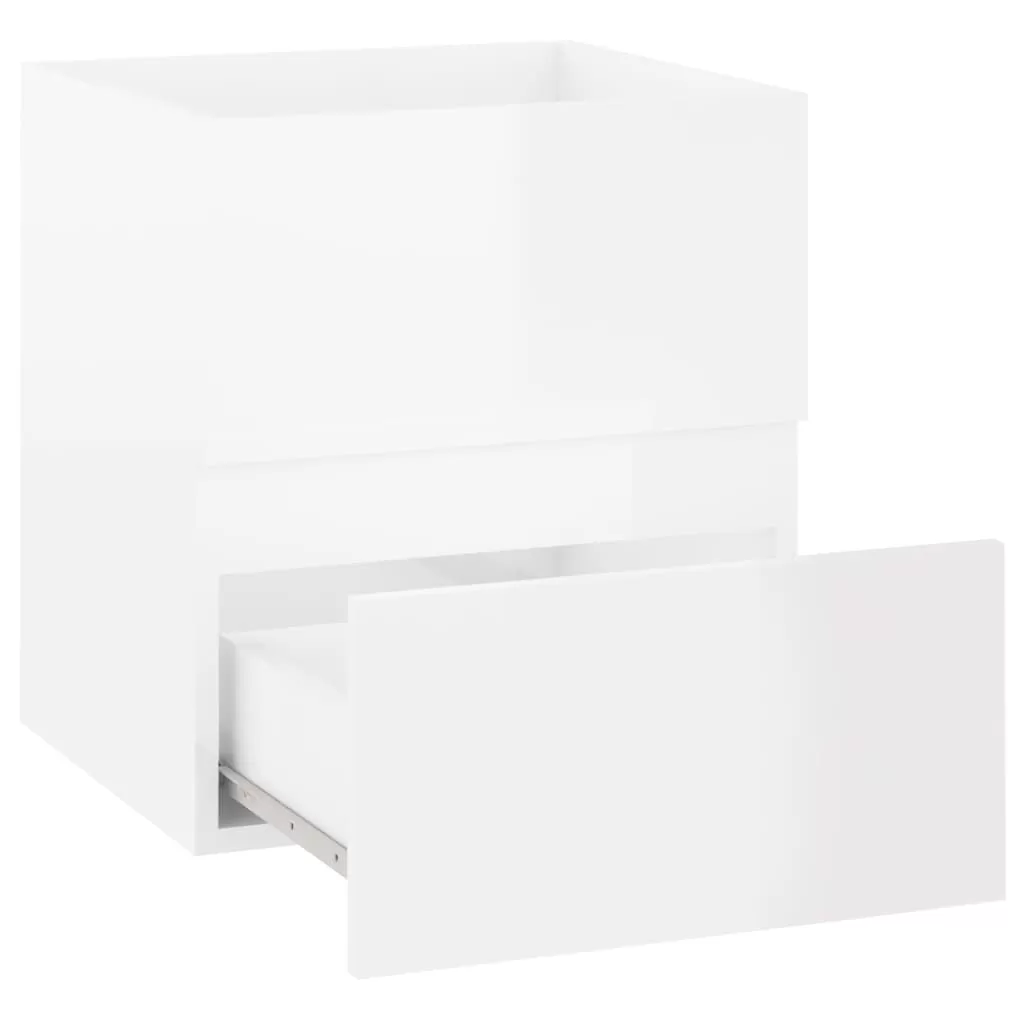 DULAP DE CHIUVETA, ALB, 41 X 38.5 X 45 CM [3]