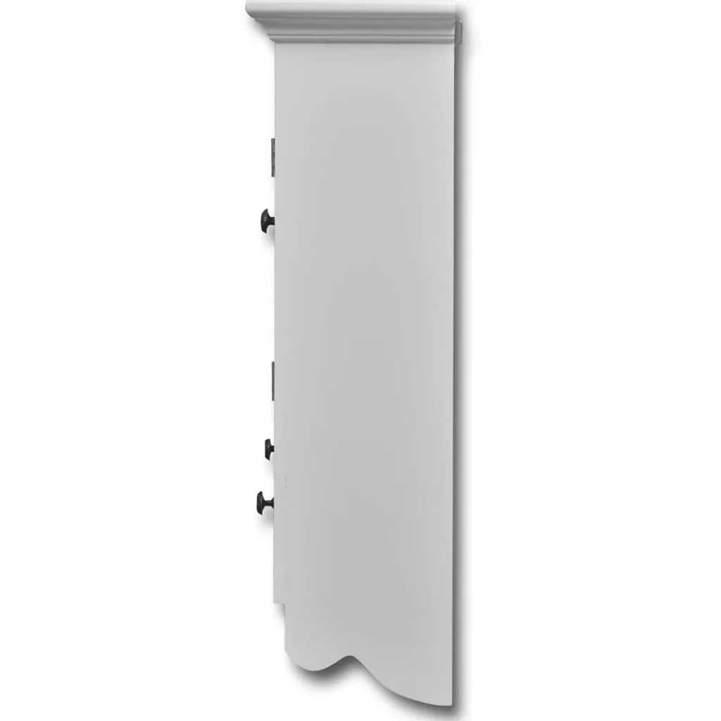 DULAP DE PERETE PENTRU BUCATARIE, ALB, 59 X 22.5 X 74 CM [4]