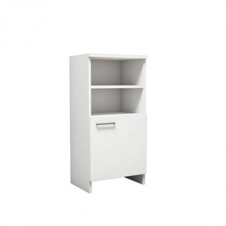 Hol - DULAP DEPOZITAT INCALTAMINTE, PANTOFAR, PAL MELAMINAT, 4 RAFTURI, ALB, 45X31.8X91.8 CM, RENE, MINAR