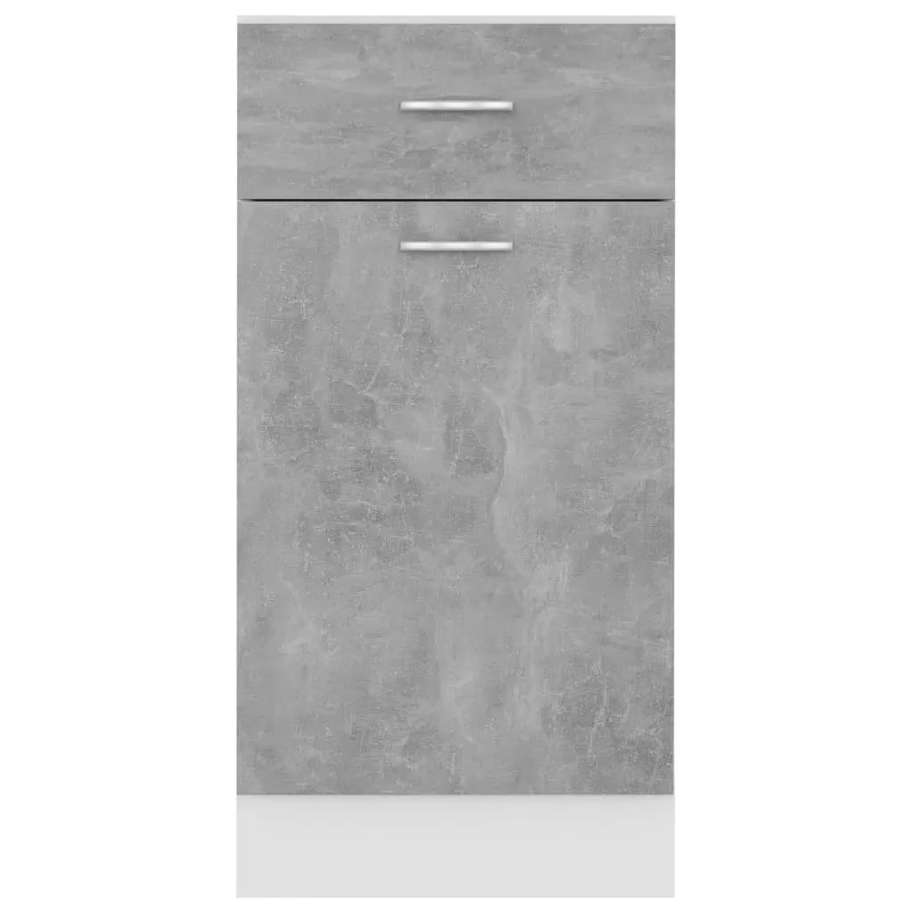 DULAP INFERIOR CU SERTAR, GRI BETON [6]