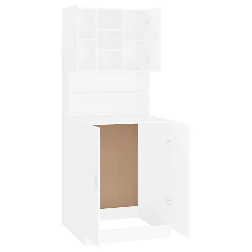 DULAP MASINA DE SPALAT, ALB, 71 X 71,5 X 181,5 CM [8]