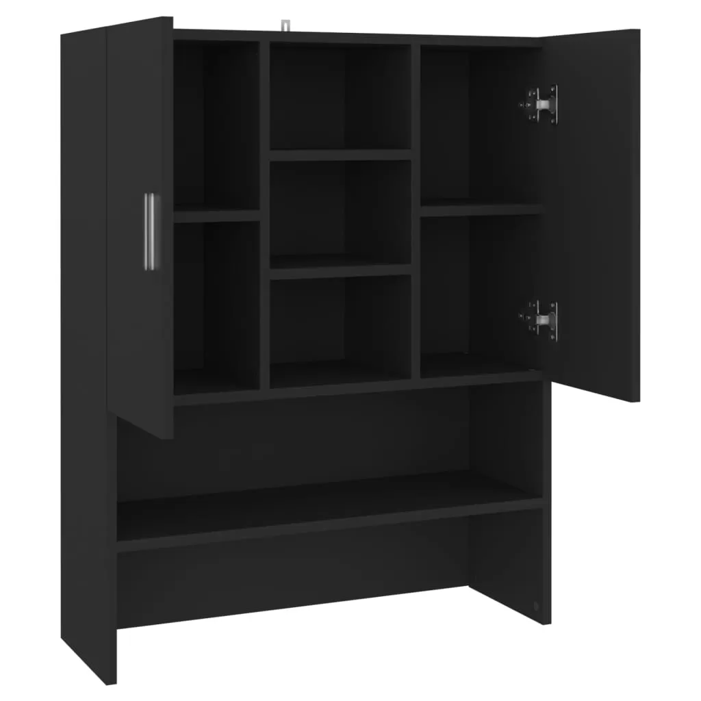 DULAP MASINA DE SPALAT, NEGRU [6]