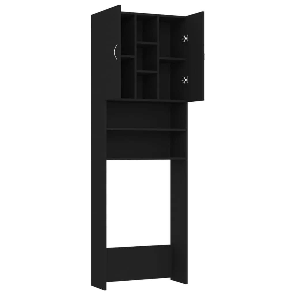 DULAP MASINA DE SPALAT, NEGRU [7]
