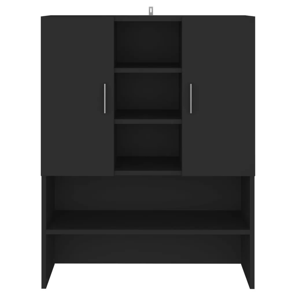 DULAP MASINA DE SPALAT, NEGRU [4]