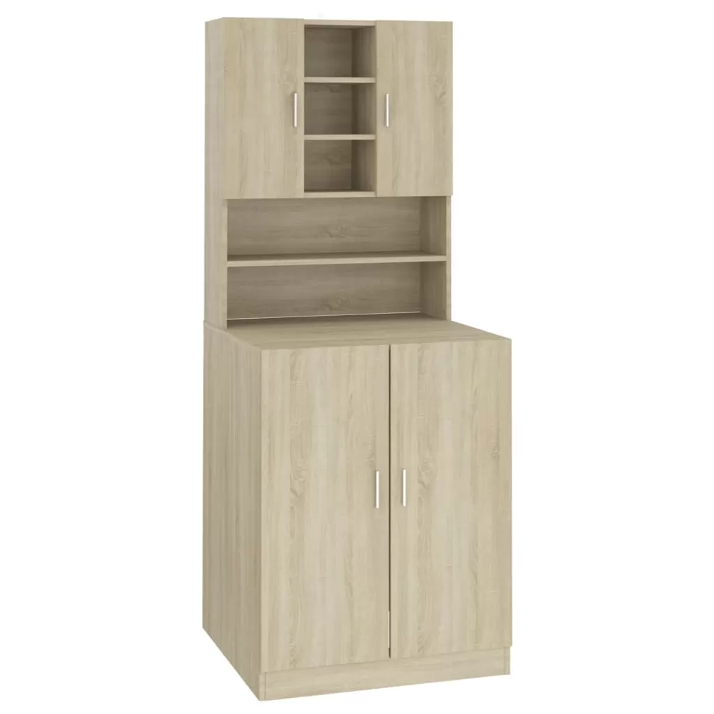 DULAP MASINA DE SPALAT, STEJAR SONOMA, 71 X 71,5 X 181,5 CM [1]