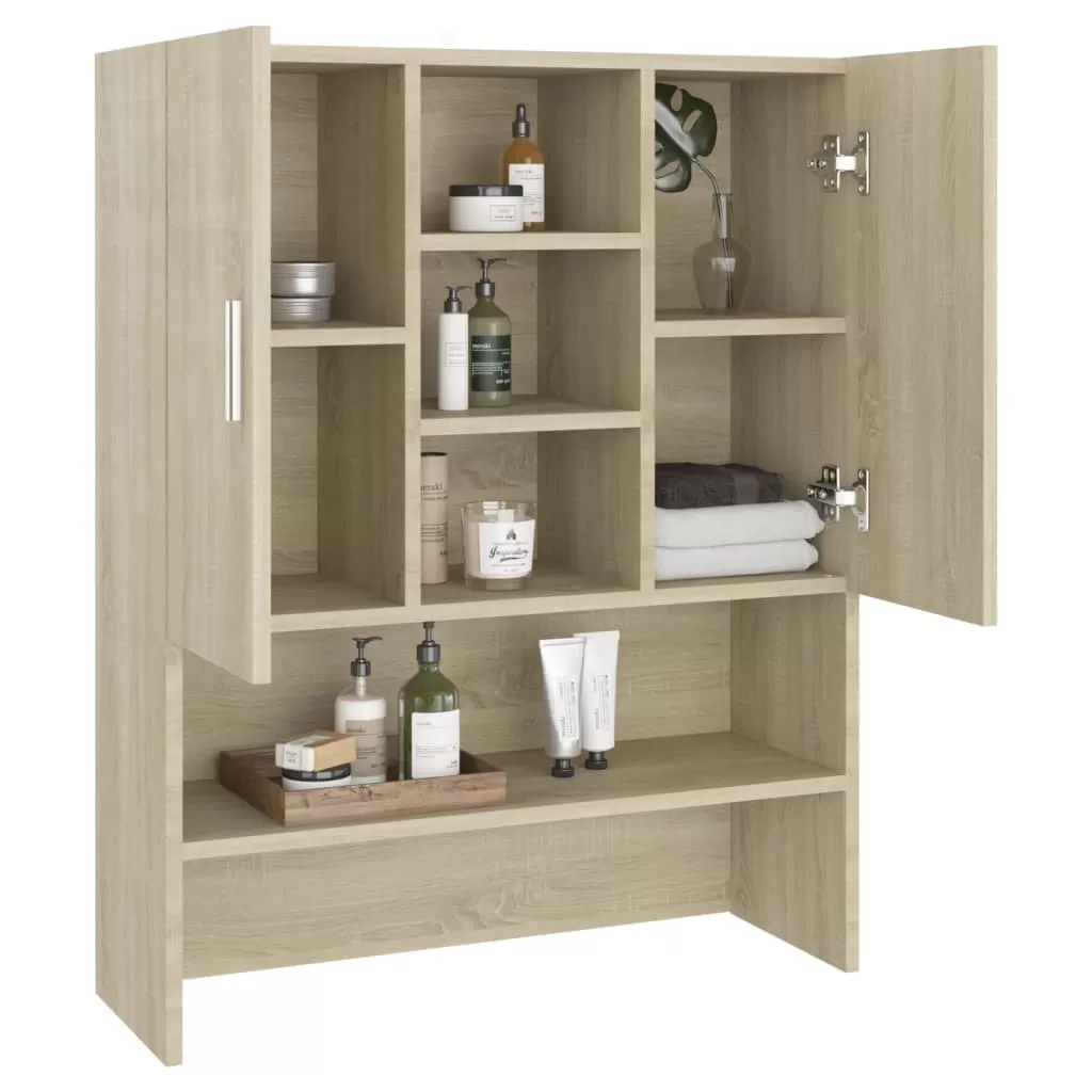 DULAP MASINA DE SPALAT, STEJAR SONOMA, 71 X 71,5 X 181,5 CM [5]