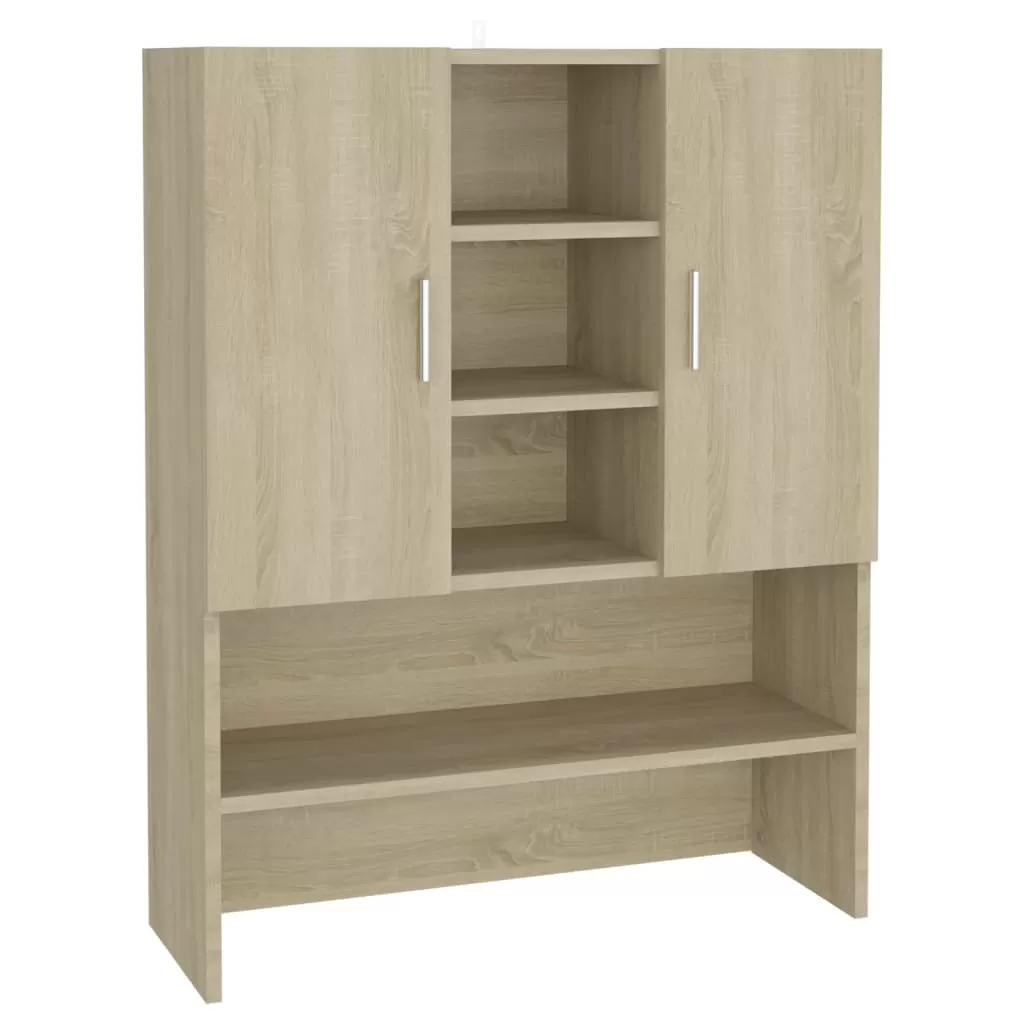 DULAP MASINA DE SPALAT, STEJAR SONOMA, 71 X 71,5 X 181,5 CM [9]