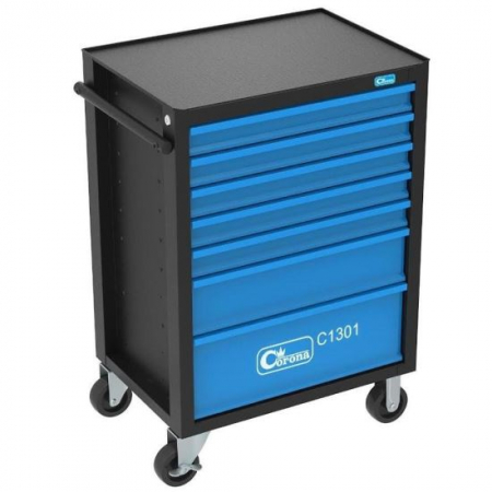Mobilier atelier - DULAP MOBIL PENTRU UNELTE, 7 SERTARE, 630X903X447 MM, RICHMANN