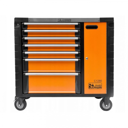 DULAP MOBIL PENTRU UNELTE, 7 SERTARE + SPATIU LATERAL CU USA, 970X927X465 MM, RICHMANN EXCLUSIVE [7]