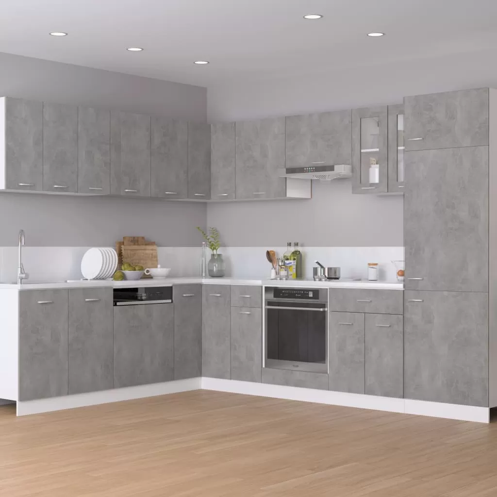 DULAP PENTRU CUPTOR, GRI BETON [2]