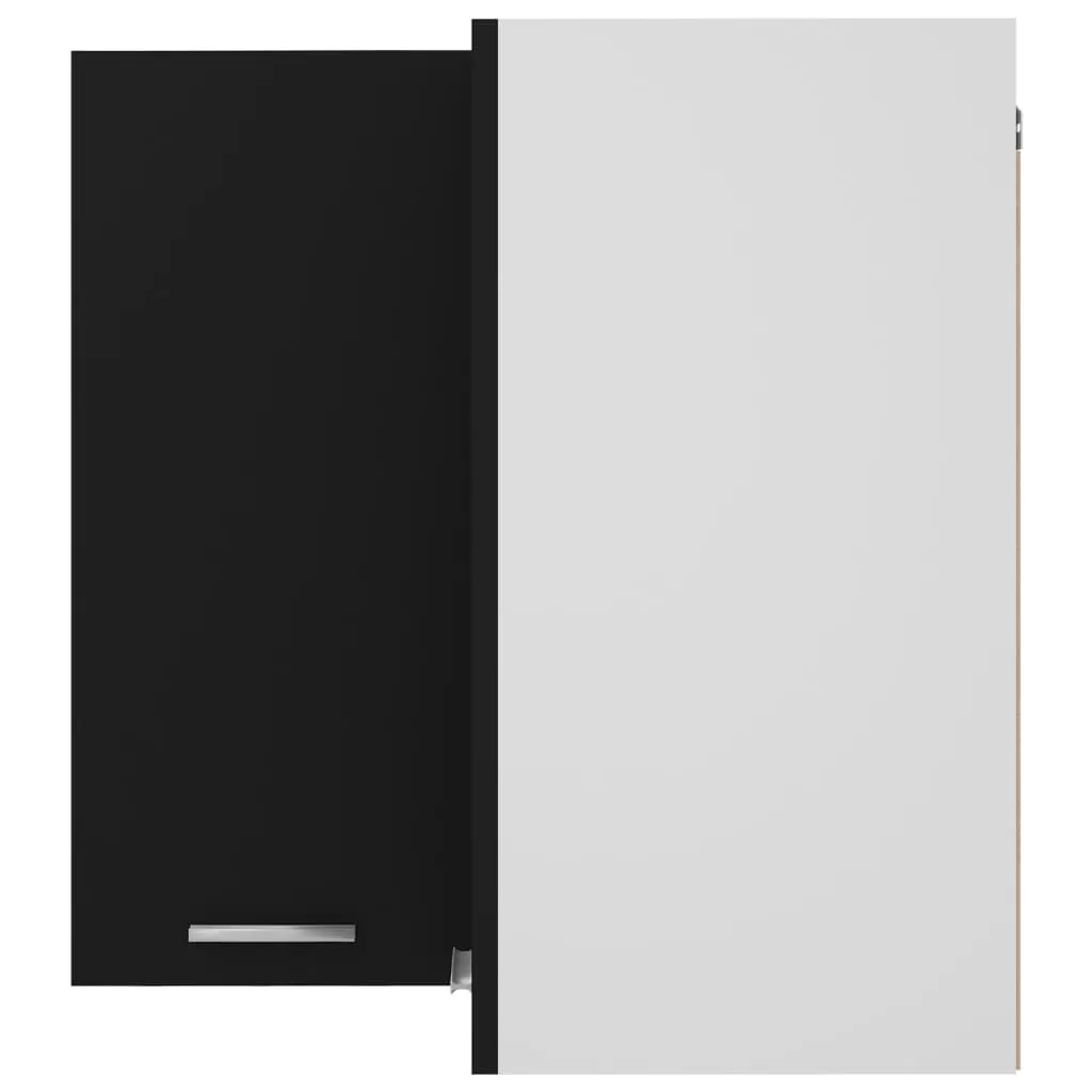 DULAP SUSPENDAT DE COLT, NEGRU [5]