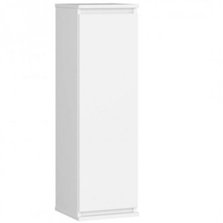 Sifoniere si dulapuri - DULAP SUSPENDAT, PLACA LAMINATA, 3 RAFTURI, 1 USA, ALB, 30X30X99 CM