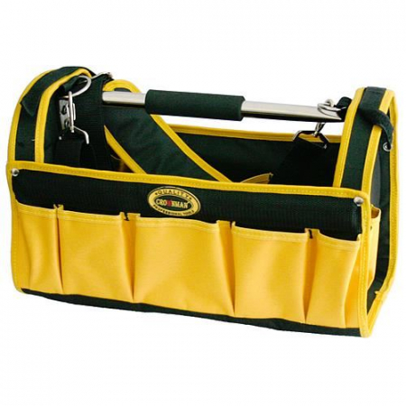 Organizatoare si cutii scule - GEANTA PENTRU SCULE CU MANER DE ALUMINIU, 41X20X26 CM, STREND PRO 