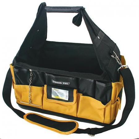 Organizatoare si cutii scule - GEANTA SCULE CU MANER CAUCIUCAT, 41X 22.5X22.2 CM, STREND PRO