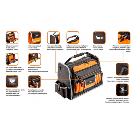 GEANTA SCULE, CU MANER, MAX 25 KG, 47X26X39 CM, NEO [1]