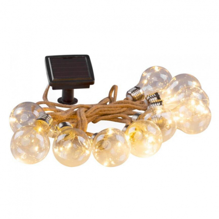 GHIRLANDA SOLARA, STREND PRO, TIP SIRAG, DE 10 BECURI LED, 3.8 M [2]