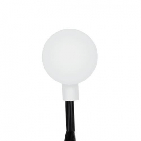 GHIRLANDA SOLARA, TIP SIRAG DE BECURI, LED, 2V, 8 MODURI ILUMINARE, IP65, 2.2 CM, 4.8 M [6]