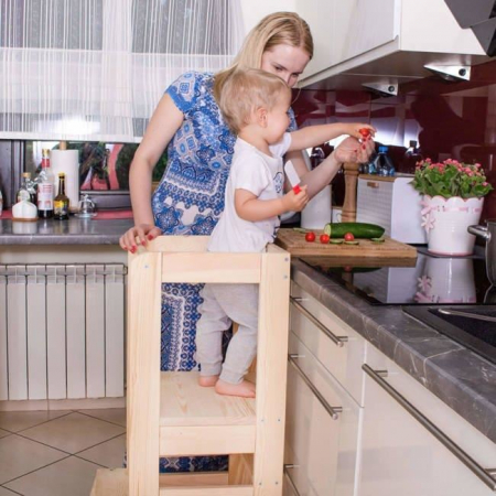 INALTATOR MULTIFUNCTIONAL/AJUTOR DE BUCATARIE PENTRU COPII 39X52X90 CM [10]
