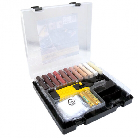 Plinte, izolatii si accesorii parchet - KIT DE REPARATIE PENTRU PARCHET, 16 PIESE