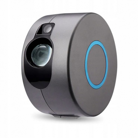 LAMPA DE NOPTIERA CU PROIECTOR, LED, TELECOMANDA, BLUETOOTH, 3 CULORI, GRAFIT, 17X9.2X17 CM, GALAXY CLOUD [6]