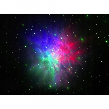 LAMPA DE NOPTIERA CU PROIECTOR, LED, TELECOMANDA, BLUETOOTH, 3 CULORI, GRAFIT, 17X9.2X17 CM, GALAXY CLOUD [2]