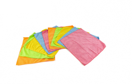 Lavete - LAVETA MICROFIBRA COLOR 38X38CM 10BUC/SET