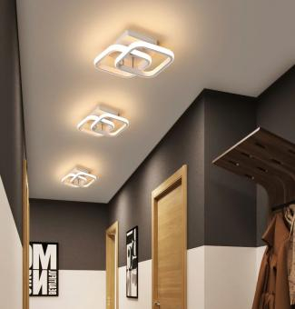 Lustre - LUSTRA 3 FUNCTII ALBA PATRATE 30W