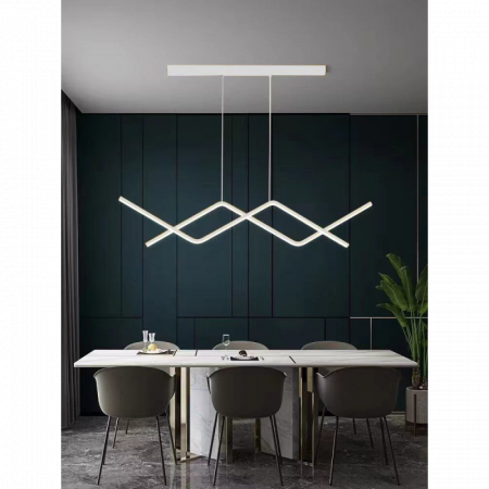Pendule - Lustra LED Alb