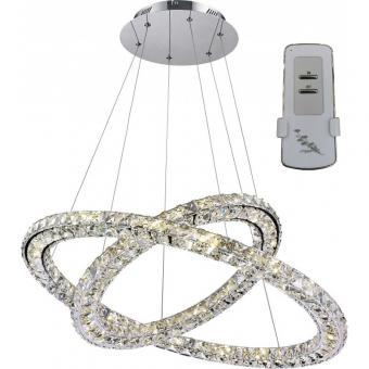 Lustre - LUSTRA LED CRISTAL 2 CORPURI 36W