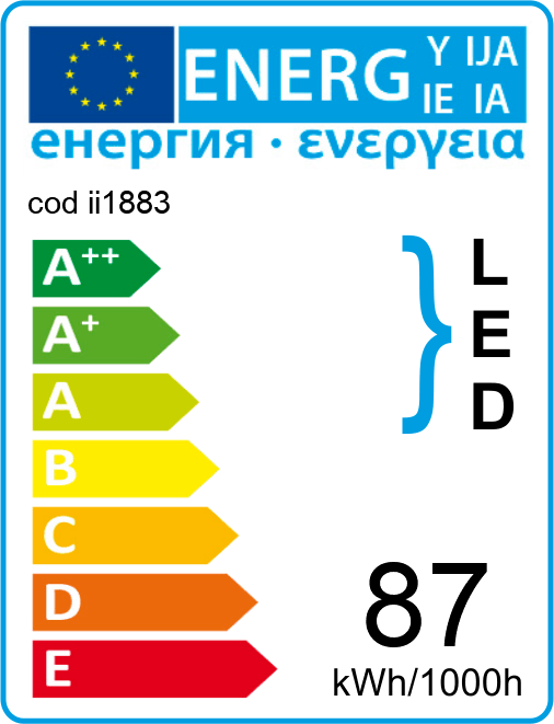LUSTRA LED CRISTAL 5 CERCURI 87W [2]